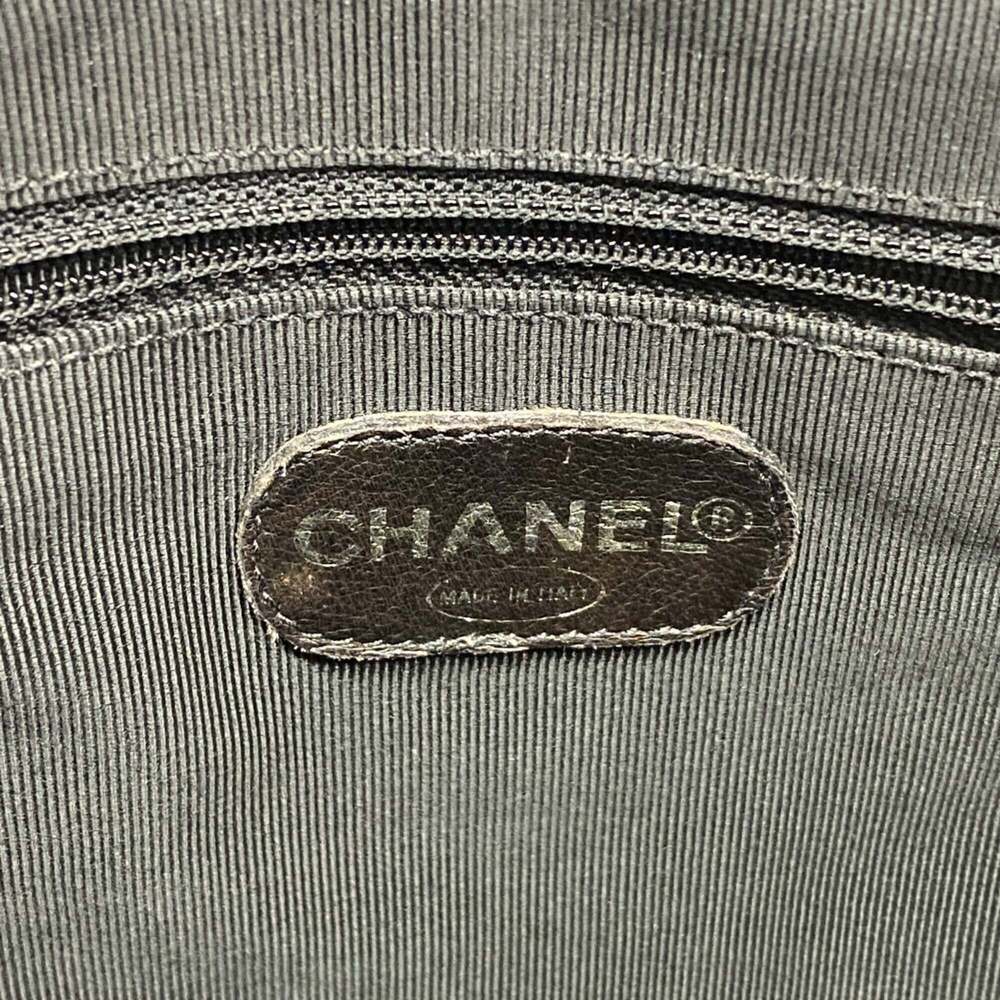 CHANEL Black Caviar Leather Tote Bag - Picture 5 of 12